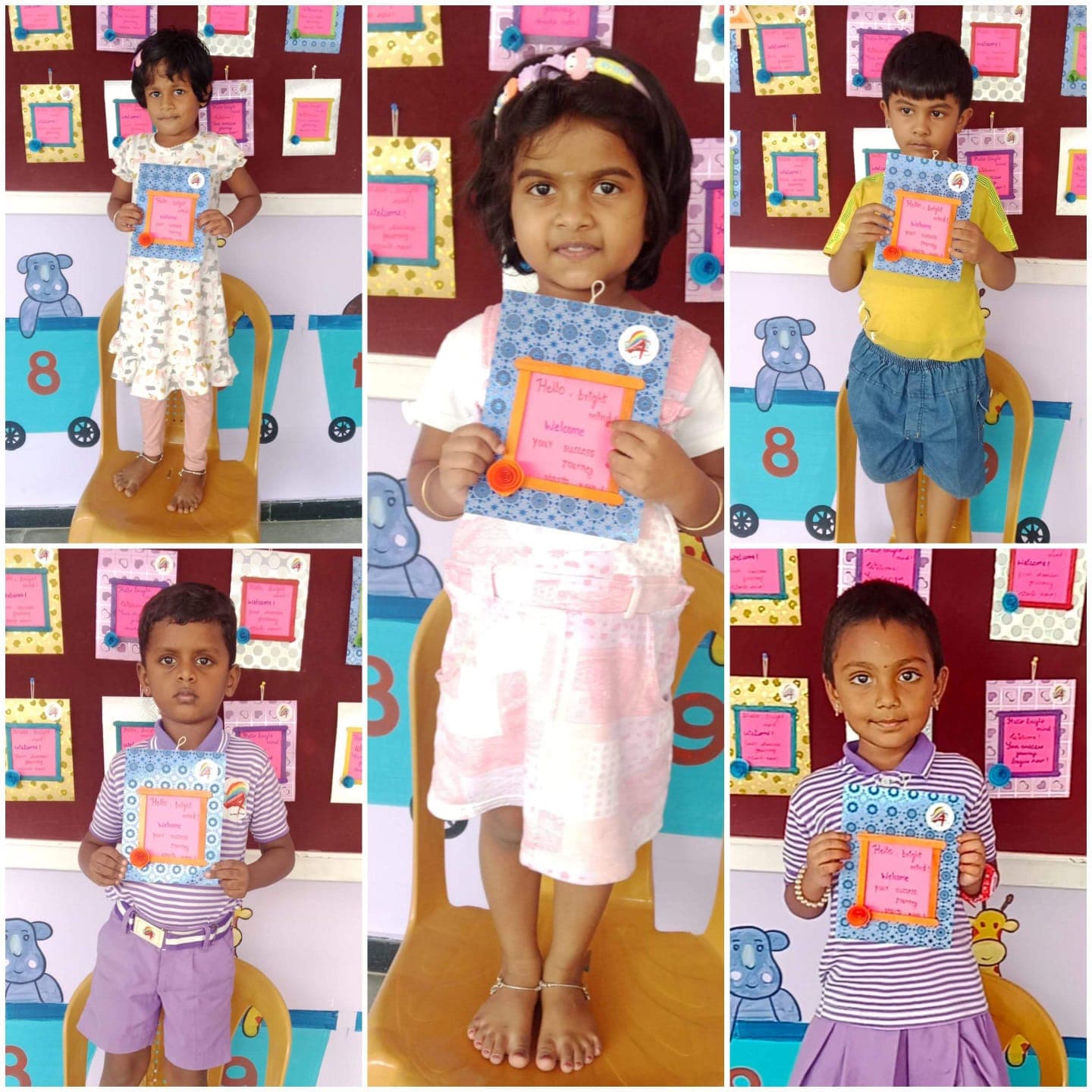 Children enjoying interactive and joyful learning experiences at Akshram Namakkal