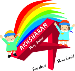 Akshram Play School Logo - Best Nursery School in Namakkal